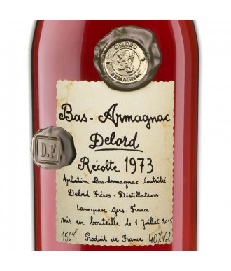 Delord Armagnac Jahrgang 1973 Magnumflasche