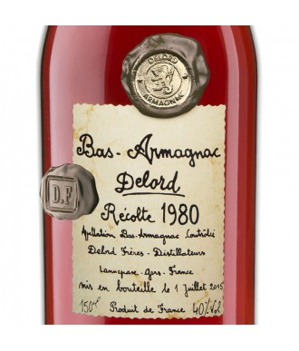 Delord Armagnac Jahrgang 1980 Magnumflasche