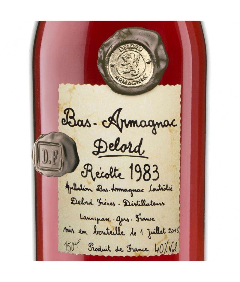1983 Delord Freres Armagnac 500ml - UK - View #10