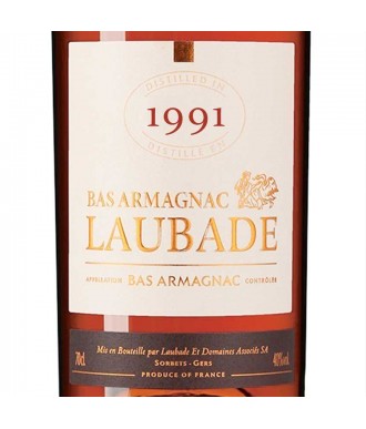 Laubade Armagnac Jahrgang 1991