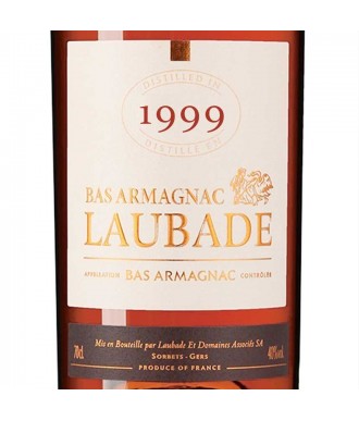 Laubade Armagnac Millésime 1999