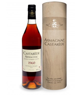 Castarède Armagnac Jahrgang 1960