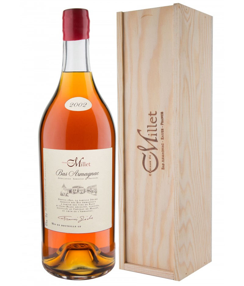 Millet Armagnac Millesime 2002 Magnum