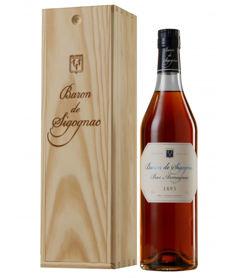 Baron De Sigognac Vintage Armagnac 1893