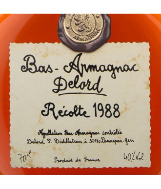 Delord Armagnac Millésime 1988