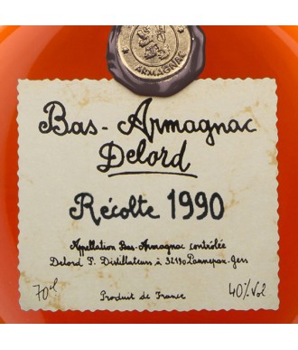 Delord Armagnac Millésime 1990