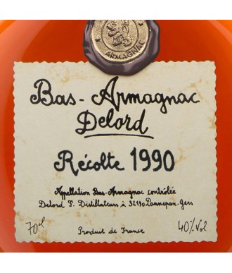 DELORD ARMAGNAC VINTAGE 1990