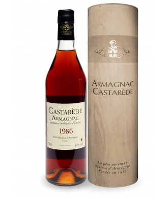 Castarède Armagnac Jahrgang 1986