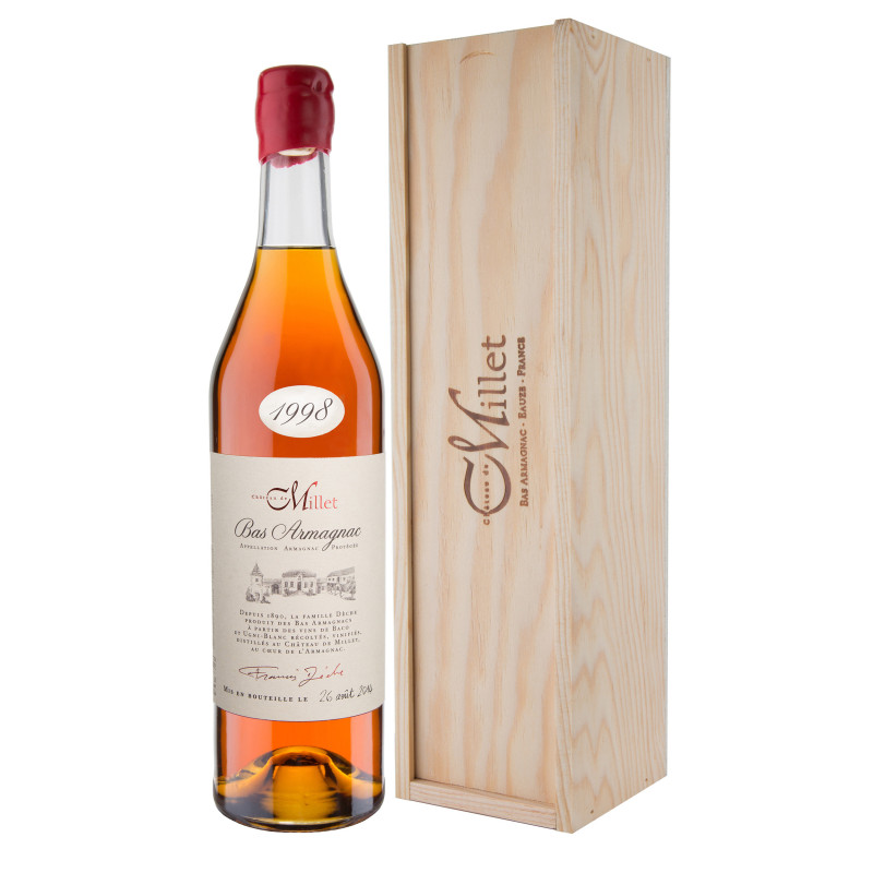 Millet Armagnac Millesime 1998