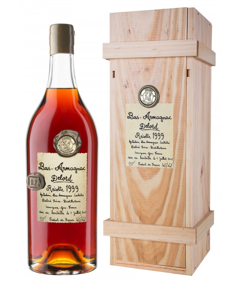 Delord Armagnac Jahrgang 1999 Magnumflasche