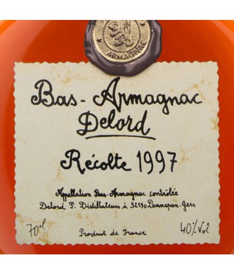 DELORD ARMAGNAC VINTAGE 1997