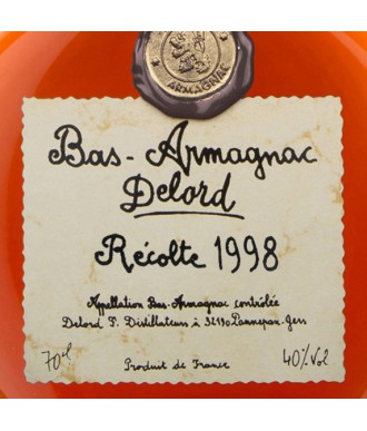 Delord Armagnac Vintage 1998