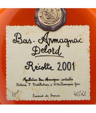 Delord Armagnac Vintage 2001