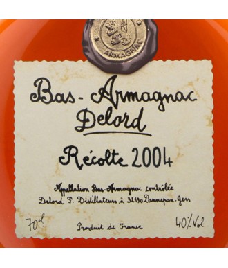 DELORD ARMAGNAC VINTAGE 2004