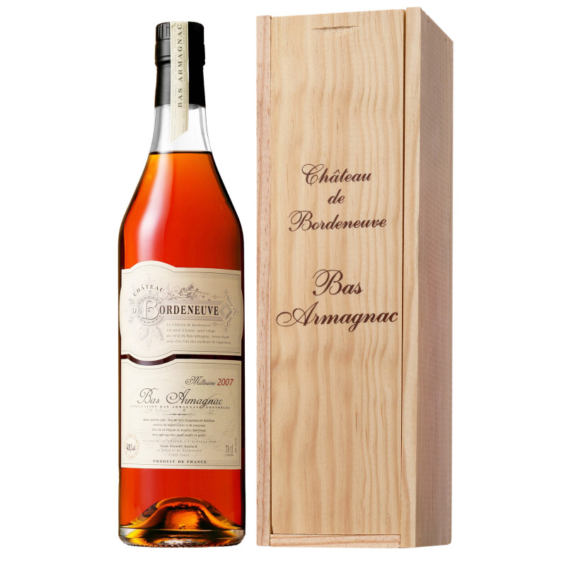 Château De Bordeneuve Armagnac Millésimé 2007
