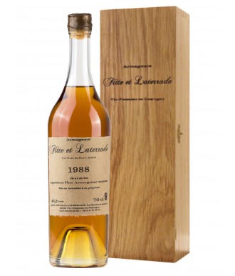 Fitte Et Laterrade Armagnac Millésime 1988