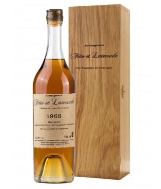 Fitte Et Laterrade Armagnac Millésime 1968