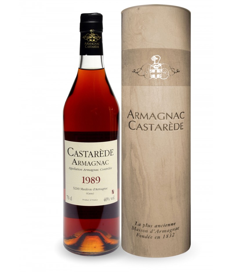 Castarède Armagnac Jahrgang 1989