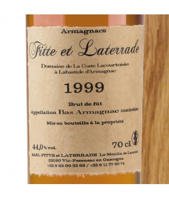 Fitte Et Laterrade Armagnac Vintage 1999