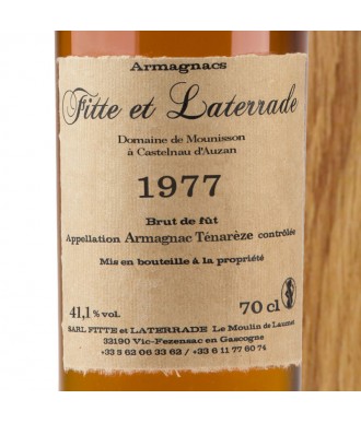 Fitte Et Laterrade Armagnac Jahrgang 1977