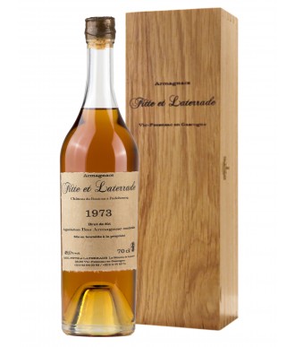 Fitte Et Laterrade Armagnac Millésime 1973