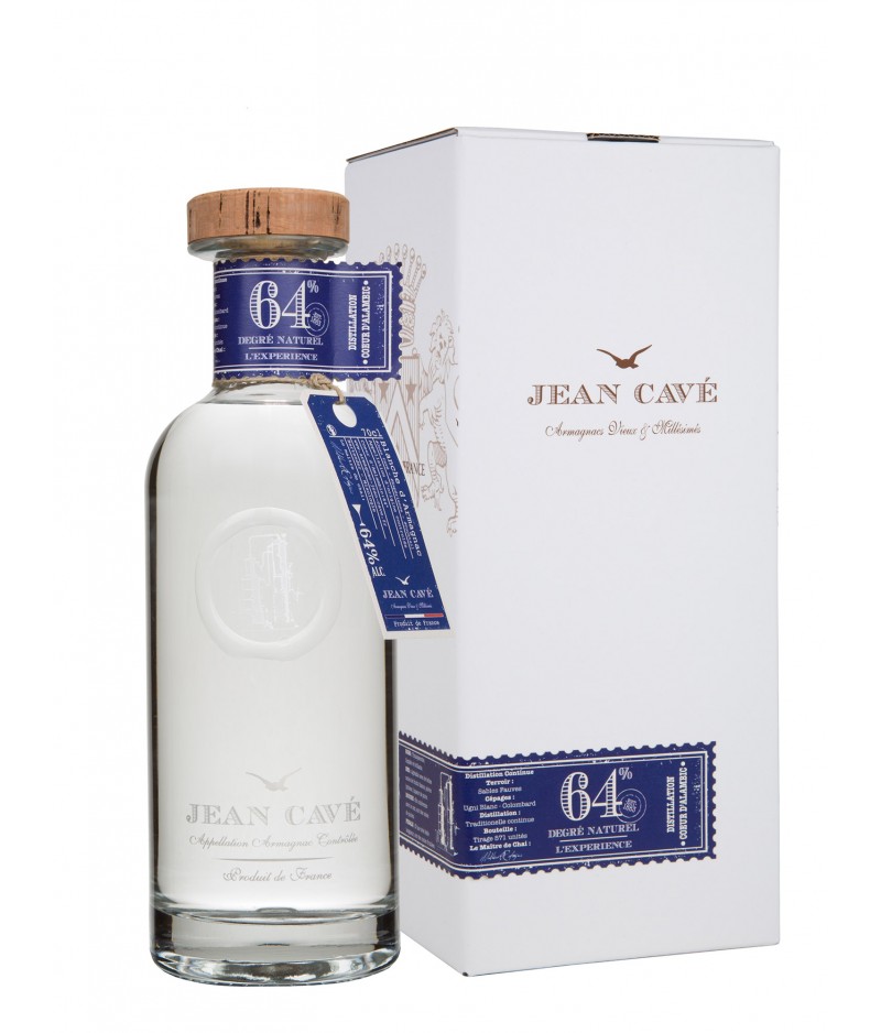 Jean Cavé Blanche D'Armagnac-oplevelse 64° alkohol