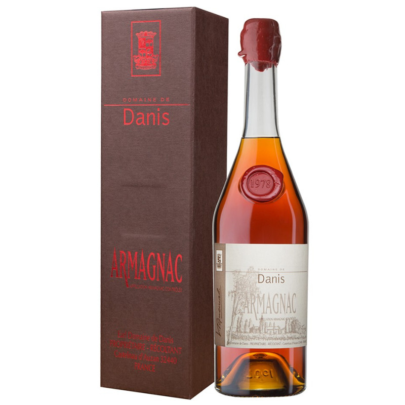 DANIS ARMAGNAC VINTAGE 1978