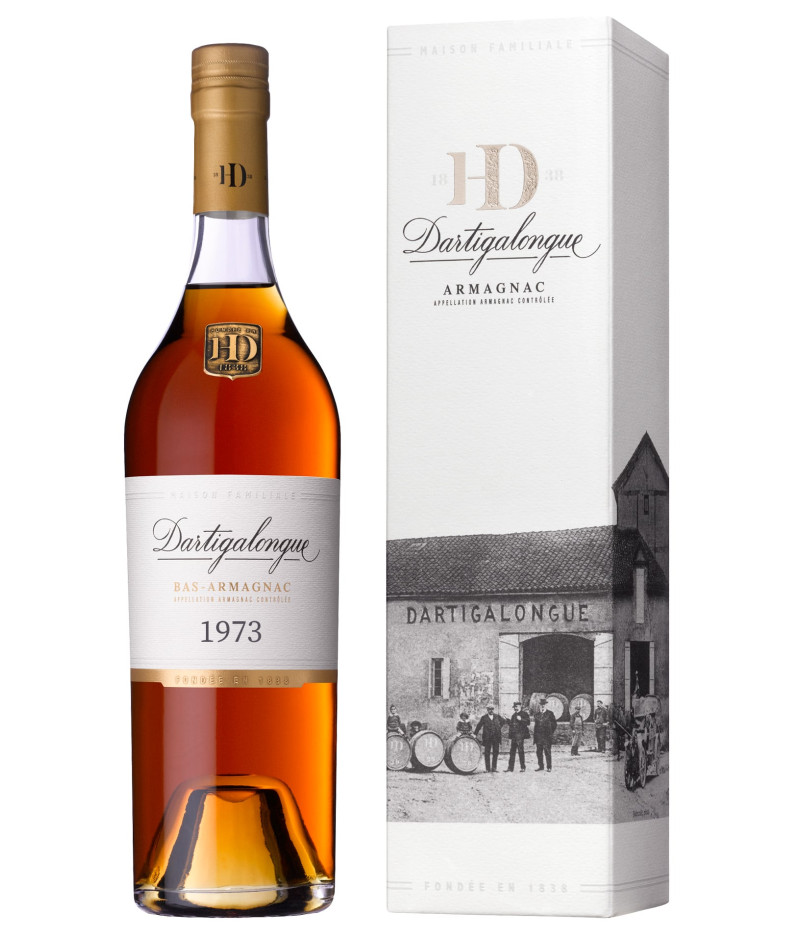 Dartigalongue Armagnac årgang 1973