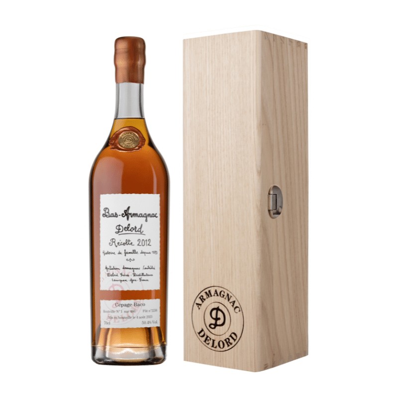 Delord Armagnac Brut de Fût Récolte 2012