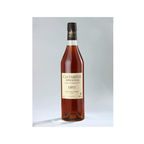 Castarède Armagnac Millésimé 1893