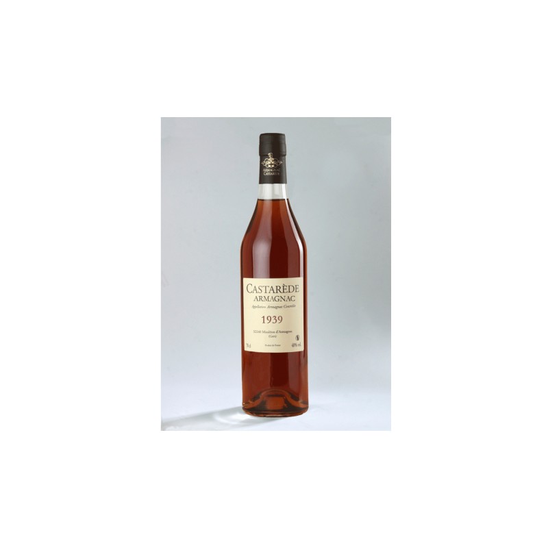 Castarède Armagnac Millésimé 1939