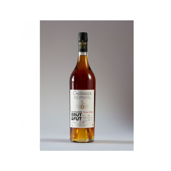 Castarède Armagnac Brut de Fût 8 Ans Folle Blanche