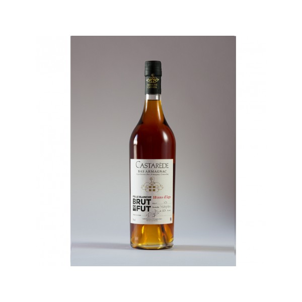 Castarède Armagnac Brut de Fût 18 Ans Folle Blanche