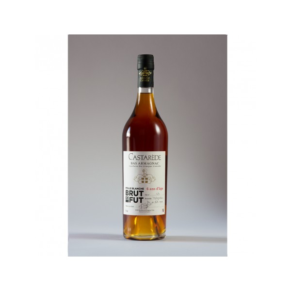 Castarède Armagnac Brut de Fût 6 Ans Folle Blanche