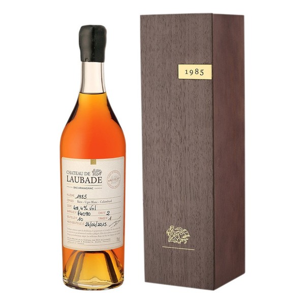 Laubade Armagnac Brut de Fût 1985