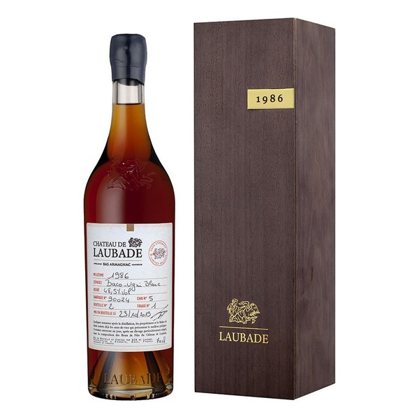 Laubade Armagnac Brut de Fût 1986