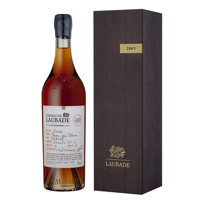 Laubade Armagnac Brut de Fût 2003