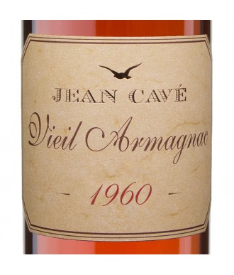 Jean Cavé Bas-Armagnac Millésimé 1960