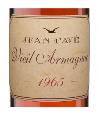 Jean Cavé Bas-Armagnac Millésimé 1965