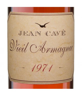 Jean Cavé Bas-Armagnac Millésimé 1971