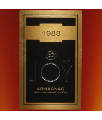 Joy Armagnac Millésime 1988