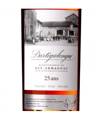 Dartigalongue Armagnac 25 anni