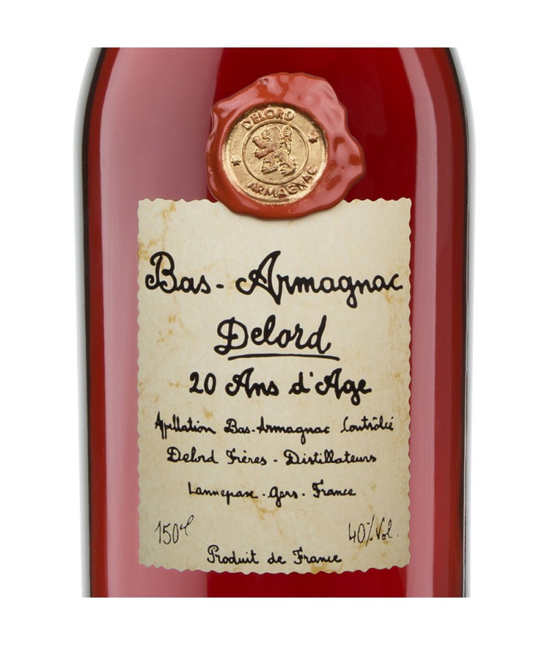 Delord Armagnac 20 Ans D'Âge Magnum | Plaisirs de Gascogne