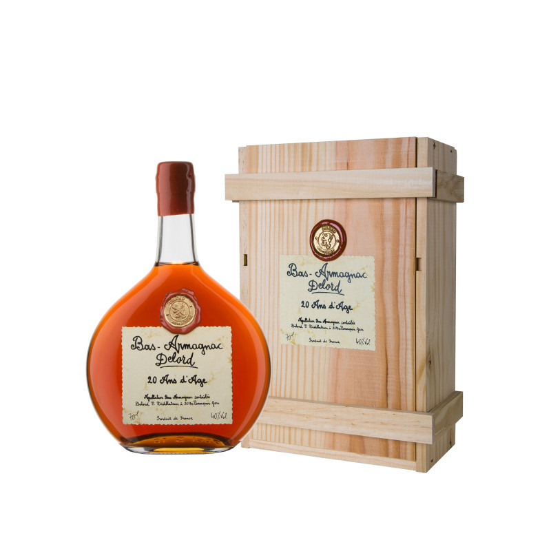 DELORD ARMAGNAC 20 YEARS D'ÂGE
