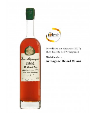 DELORD ARMAGNAC 25 YEARS D'ÂGE