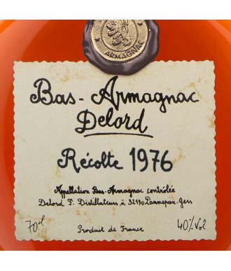 Delord Armagnac Vintage 1976