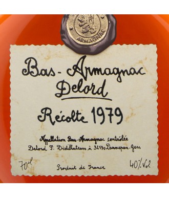 DELORD ARMAGNAC VINTAGE 1979