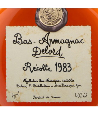 Delord Armagnac årgang 1983