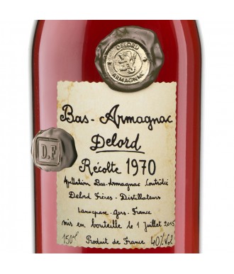 Delord Armagnac Jahrgang 1970 Magnumflasche